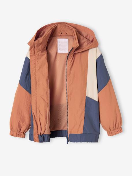 Windcheater, Colourblock Effect, for Boys orange 