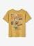 T-Shirt with Maxi Motif for Boys grey+mustard 