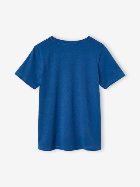 T-Shirt with Sports Motifs for Boys royal blue 