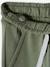 Boys' Fleece Trousers Black+sage green 