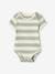 Pack of 5 'Beach' Bodysuits with Cutaway Shoulders for Babies aqua green 