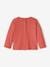 Long Sleeve Top in Slub Jersey Knit for Babies tomato red 