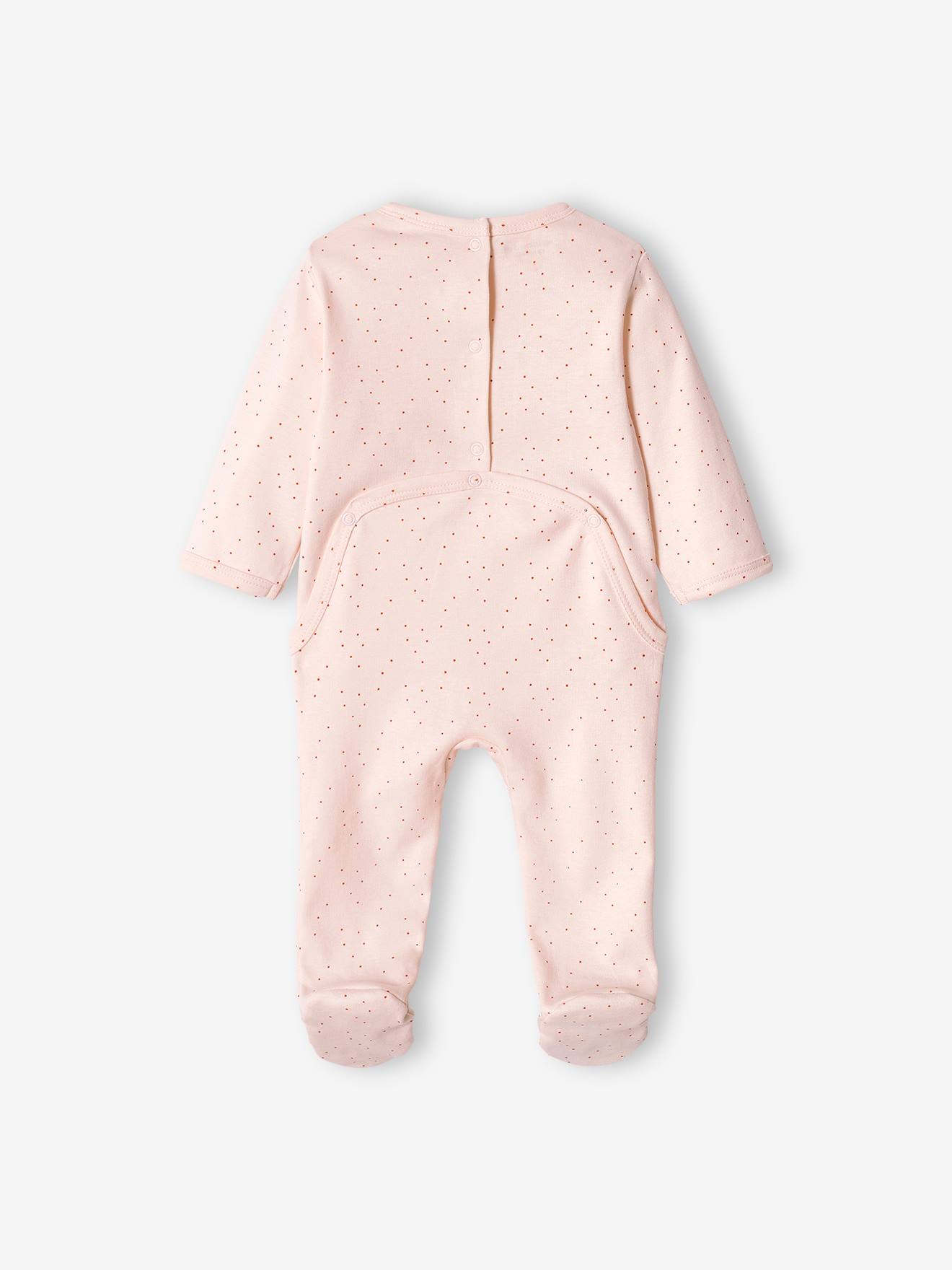 Plain pink hot sale sleepsuits