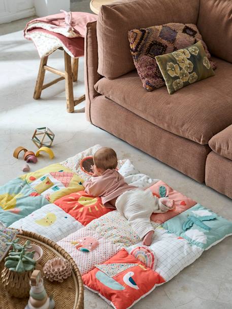 Activity Mat, Life beige+red+white 