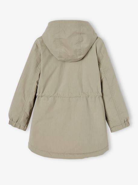 3-in-1 Parka for the Midseason, for Girls aqua green 