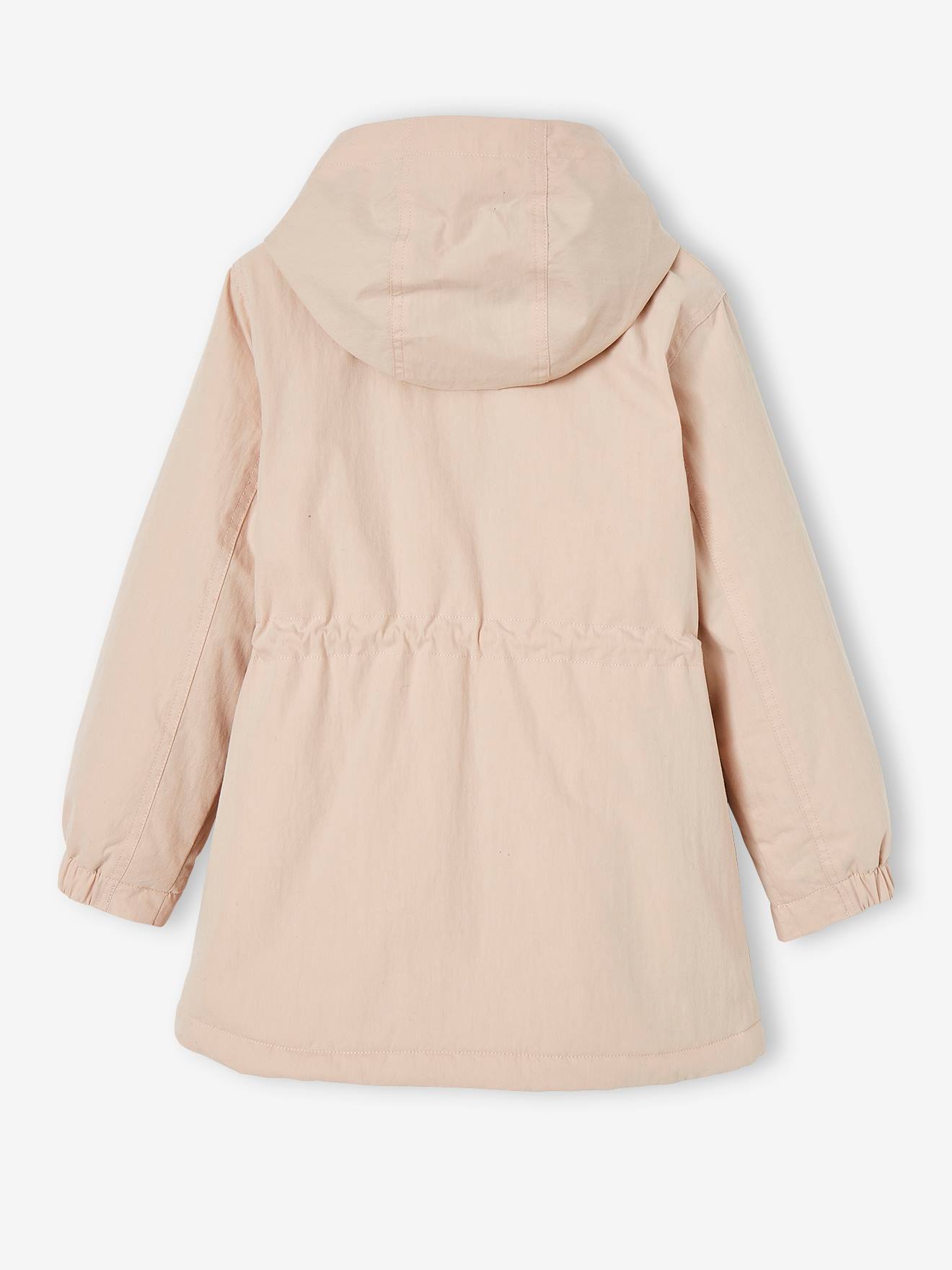 3-in-1 Parka for the Midseason, for Girls - rosy