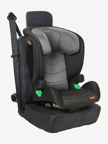 Twiddly Car Seat, Isofix I-Size Group 2/3m, by VERTBAUDET set black 