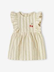 Baby-Sleeveless Gingham Dress, for Babies