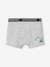 Pack of 3 Stretch Boxers for Boys, 'Digger' sage green 