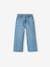 Wide-Leg Jeans, Frayed Hems, for Girls bleached denim+denim blue+denim grey+sky blue+stone 