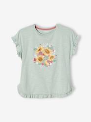 Girls-Tops-T-Shirts-T-Shirt with Ruffle & Sequins for Girls