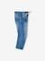 Cropped Denim Trousers with Bow for Girls double stone+stone 