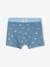 Pack of 5 Stretch Boxer Shorts, Surf, for Boys pale yellow 