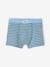 Pack of 5 Stretch Boxer Shorts, Surf, for Boys pale yellow 