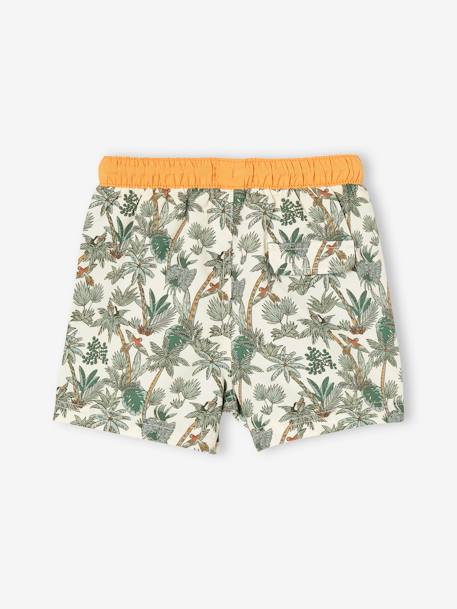 Printed Swim Shorts for Baby Boys green 