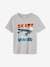 Sequinned T-Shirt for Boys ecru+marl grey 