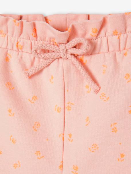 Fleece Shorts for Babies pale pink 