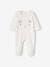 Bear Sleepsuit in Velour, for Babies ecru 