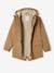 Lightweight Parka with Hood for Boys beige 