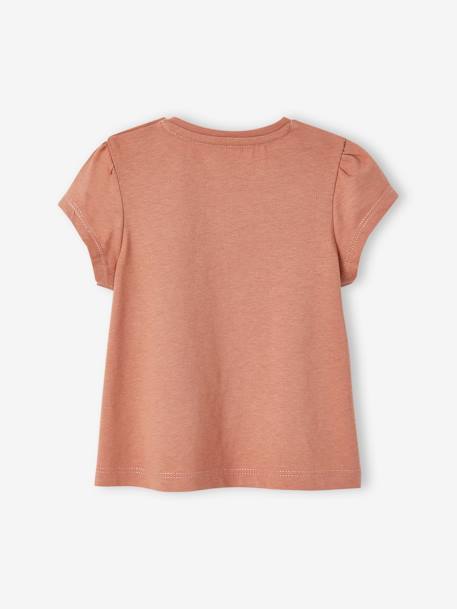 Pack of 2 Basic T-Shirts for Babies old rose 