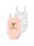 Pack of 2 Bambi by Disney® Bodysuits for Babies old rose 