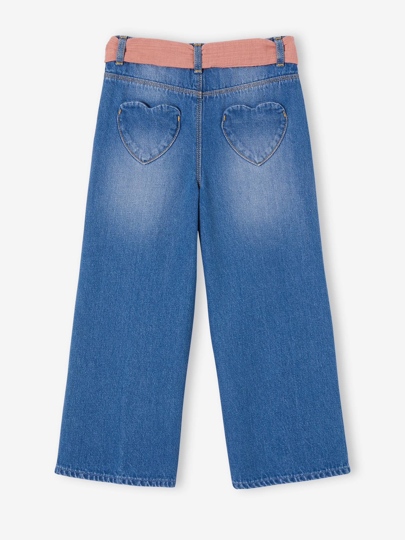 Cotton jeans 2024 for girl