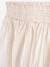 Striped Occasionwear Skirt, Shimmery Thread, for Girls ecru 