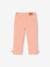 Cropped Trousers with Bows for Girls peach 