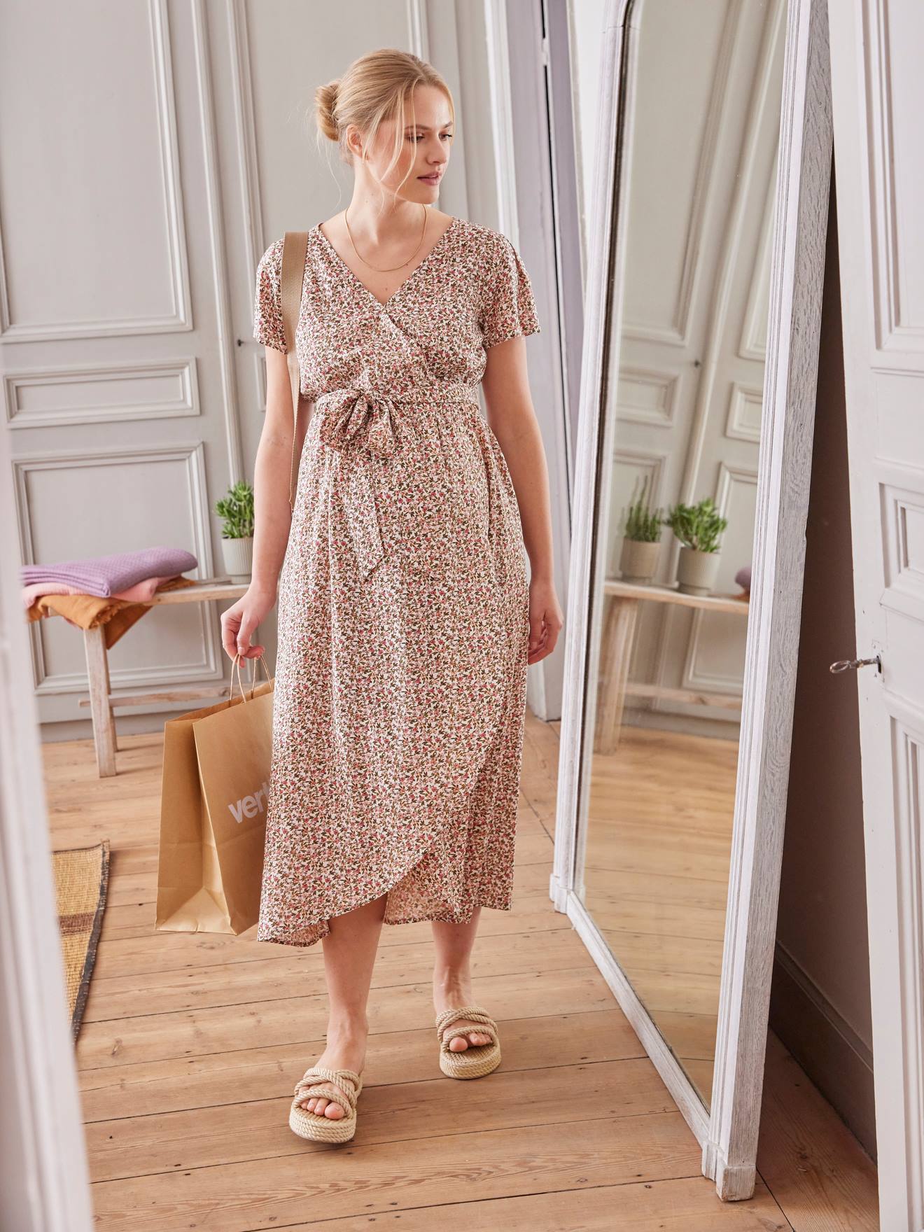 Nursing sale summer dress