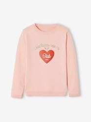 Girls-Jumper with Iridescent Motif for Girls