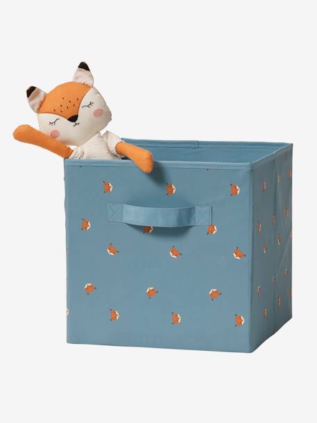 Set of 3 Storage Boxes, Baby Fox set blue 