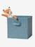 Set of 3 Storage Boxes, Baby Fox set blue 