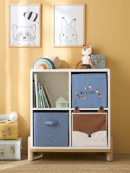 Bedroom Furniture & Storage-Storage-Storage Boxes & Baskets-Set of 3 Storage Boxes, Baby Fox