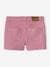 Shorts Embroidered with Iridescent Flowers, for Girls lichen+mauve 