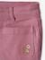 Shorts Embroidered with Iridescent Flowers, for Girls lichen+mauve 