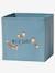 Set of 3 Storage Boxes, Baby Fox set blue 