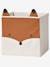 Set of 3 Storage Boxes, Baby Fox set blue 