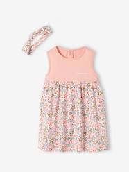 Dress & Matching Headband, for Babies