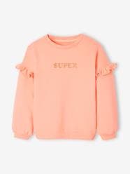 Girls-Ruffled Sweatshirt for Girls