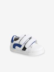 -Hook-and-Loop Fastening Leather Trainers for Babies