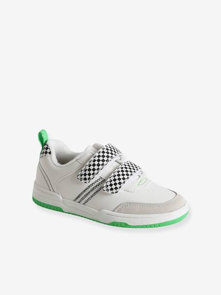 Touch-Fastening Trainers for Boys white 