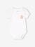 Pack of 3 Short Sleeve Bodysuits, Cutaway Shoulders, For Babies rosy apricot 