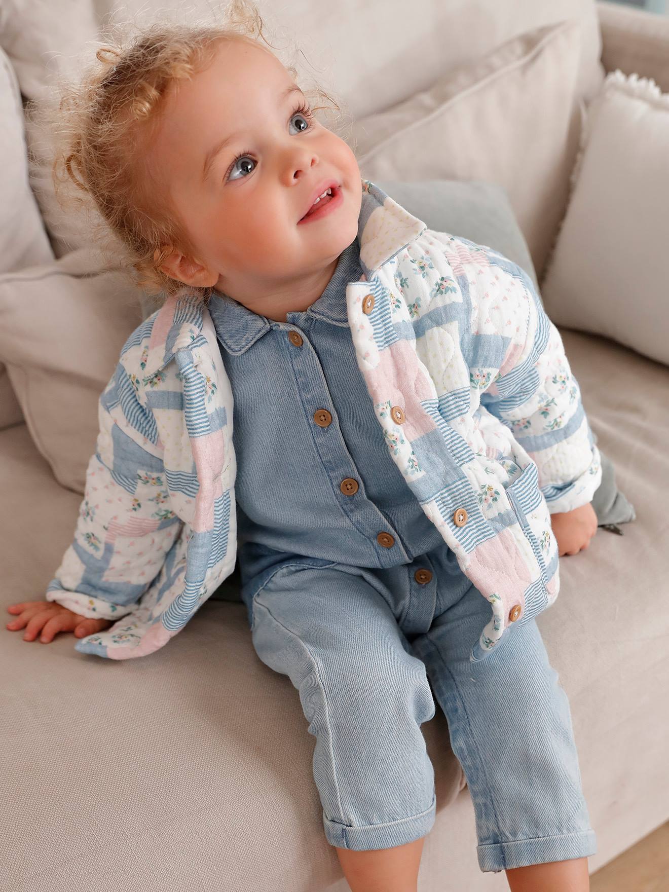 Baby cheap quilted jacket