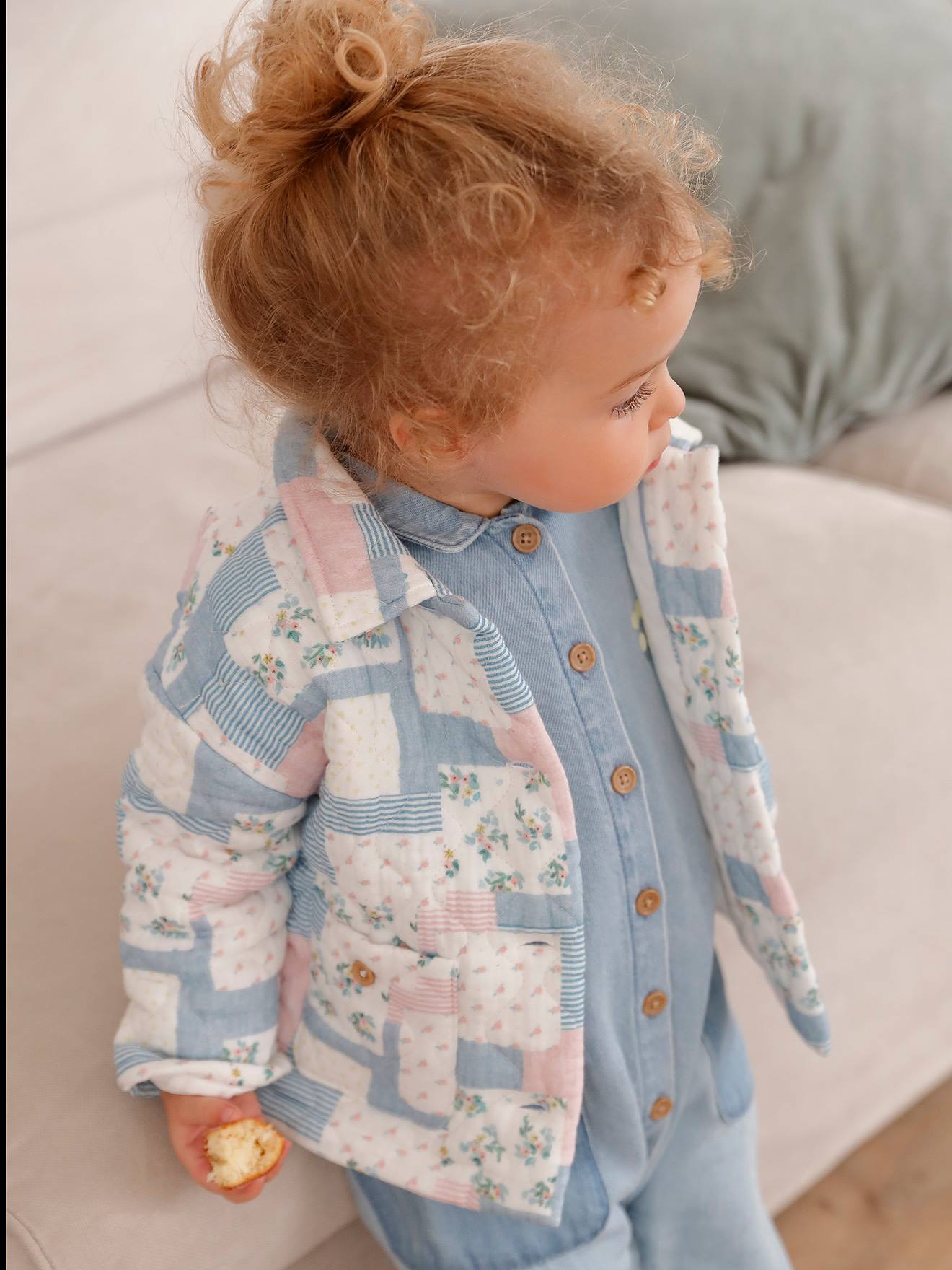 Baby cheap quilted jacket