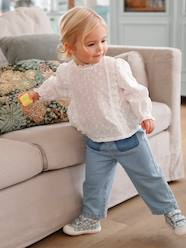 -Blouse in Broderie Anglaise for Babies