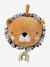 Hanging Musical Lion, Tanzania BROWN MEDIUM SOLID WITH DESIGN 