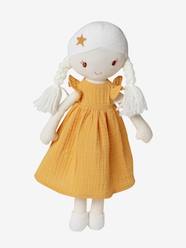 -Fabric Doll + 2 Dresses