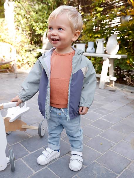 Trousers in Lightweight Denim, for Babies bleached denim+brut denim 