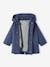 3-in-1 Parka with Detachable Bodywarmer, in Fleece, for Babies slate blue 