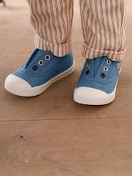 Shoes-Elasticated Canvas Trainers for Babies